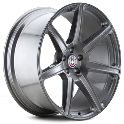 6061-T6 سبائك الألومنيوم TR107 أحادية الكتلة عجلات HRE 5x100-130 نمط الترباس