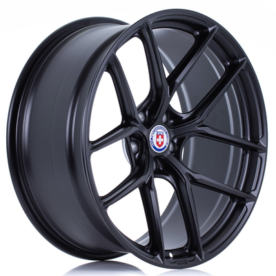 الديناميكا الهوائية HRE Forged Wheels HRE P101SC الحافات أحادية الكتلة السوداء اللامعة