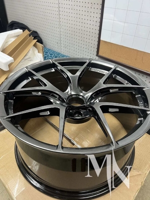 BBS FI R لبي ام دبليو M2 E92 M3 F80 عجلات الفضة الزائفة المزورة حسب الطلب متاحة