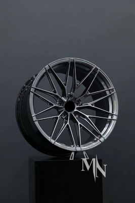 2013 إلى 2017 بي ام دبليو X5 X5M F15 E70 18 19 20 21 22 بوصة مخصصة OEM سوداء متجذفة للغاية عجلات أطراف