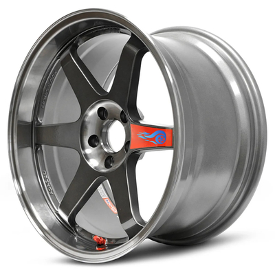 طبق عميق من الجرافيت المضغوط بعجلات من Rays Volk Racing TE37V S