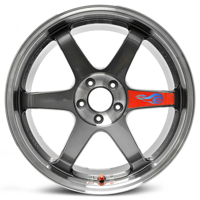 طبق عميق من الجرافيت المضغوط بعجلات من Rays Volk Racing TE37V S