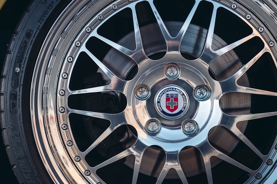 طبق عميق HRE عجلات مزورة مكونة من 3 قطع 6061-T6