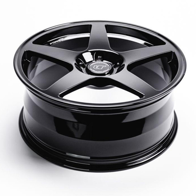 20x9.0 20x12991 Turbo Porsche Forged Wheels أسود لامع