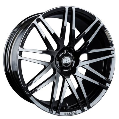 Brabus Mercedes Benz Forged Wheels Monoblock لـ F Platinum Edition Gunmetal