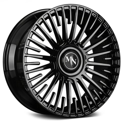 Maining Motorsports Multi Spokes Monoblock عجلات مزورة أسود إجمالي