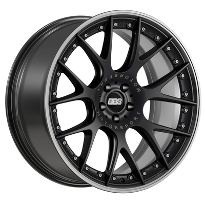BBS CH-R II 17 18 19 20 BBS عجلات مزورة رياضة السيارات أسود لامع