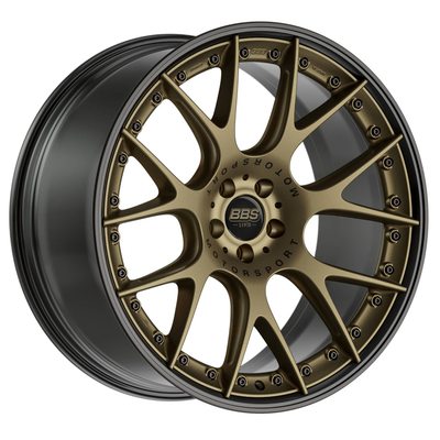 CH-R II 17 18 19 BBS عجلات برونزية ساتان مزورة من السبائك 2 3 قطعة