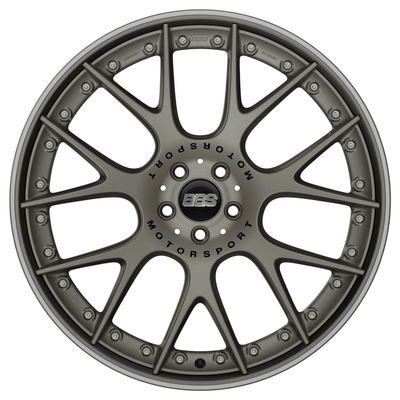 BBS CH-R II الساتان البلاتيني BBS العجلات المطروقة رياضة السيارات النقش بالليزر