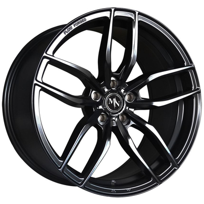 18 بوصة تكوينات أحادية الكتلة Forge Auto Wheels 6061-T6 Matt Black