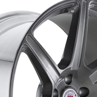 6061-T6 سبائك الألومنيوم TR107 أحادية الكتلة عجلات HRE 5x100-130 نمط الترباس