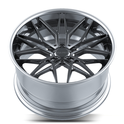 Y Twist Spokes قطعتان مقعرة عجلات Uf / 2-103 سبيكة ريم 6061-T6