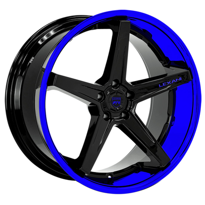 Y Twist Spokes Savage Lexani عجلات مزورة 2PC تكوينات