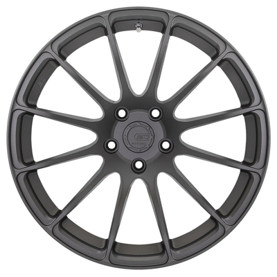RS43 بورش عجلات مزورة جنوط أحادية الكتلة مقعرة 16 '' 18 '' 20 ''