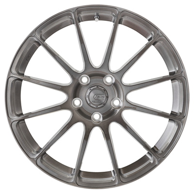 RS43 بورش عجلات مزورة جنوط أحادية الكتلة مقعرة 16 '' 18 '' 20 ''