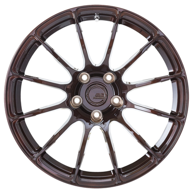 RS43 بورش عجلات مزورة جنوط أحادية الكتلة مقعرة 16 '' 18 '' 20 ''