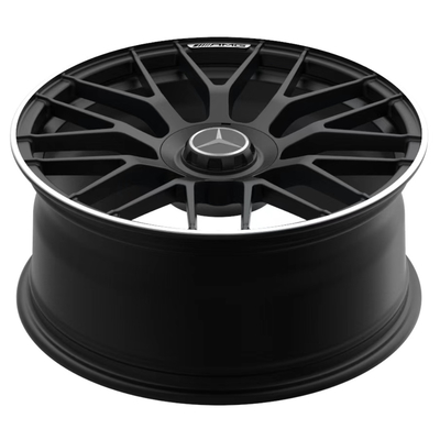 AMG Cross Spoke مرسيدس بنز عجلات مزورة مات الأسود