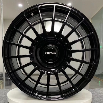 6061-T6 عجلات من سبائك الألومنيوم Rotiform Las-r أحادية الكتلة