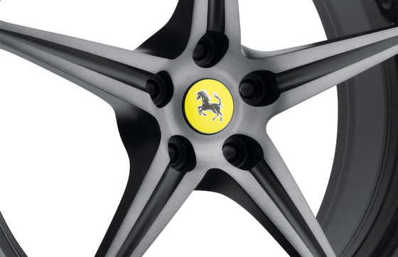 OEM تصميم عجلات فيراري مزورة لسبائك الألومنيوم 458 إيطاليا 6061-T6