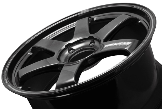Volk Racing Te37 عجلات كبيرة الحجم مصنوعة من مادة PCD مصنوعة من الألماس البرونزي الداكن