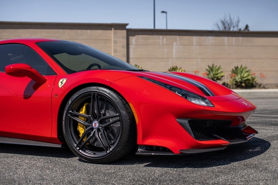 جنوط فاخرة HRE P107SC أحادية الكتلة مزورة عجلات لفيراري 488 بيستا