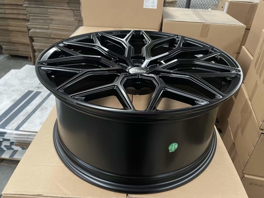 عجلات فوسن HF-2 ذات اللون الأسود اللامع