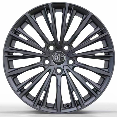 تويوتا 18 '' OEM Design Matt Black Forge Auto Wheels لتويوتا كراون