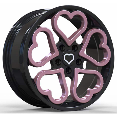 17 '' Heart Wheels Monoblock مزورة جنوط لميني كوبر إس