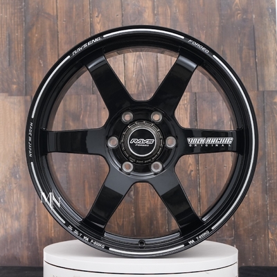 Volk Racing Te37 عجلات كبيرة الحجم مصنوعة من مادة PCD مصنوعة من الألماس البرونزي الداكن