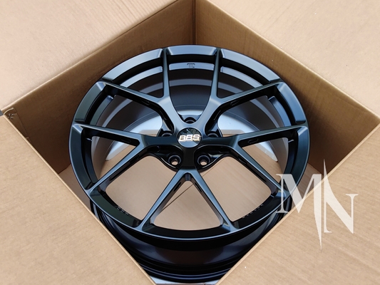 BBS FI R عجلات سوداء مصنعة خصيصاً للسيارات BMW M2 M3 متوفرة