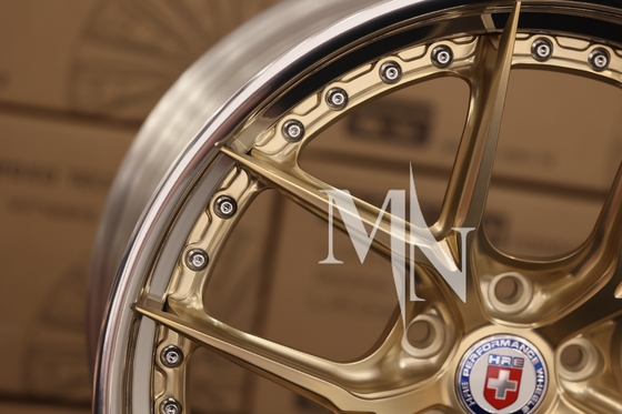 2 قطع HRE S101SC عجلات مزورة مخصصة لـ M5 E39 E60 F10 F90