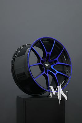 فولك ريسينغ رايسز G025 عجلات زرقاء 18 19 20 بوصة 5x120 أحزمة مصنعة خصيصا لبي ام دبليو FK8