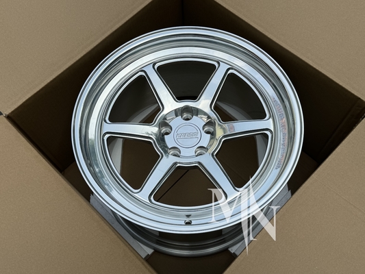 5x112 5x120 عجلات كانسي مخصصة تندم كورسا روكو فضة بندقية 350Z 370Z عجلات سبائك