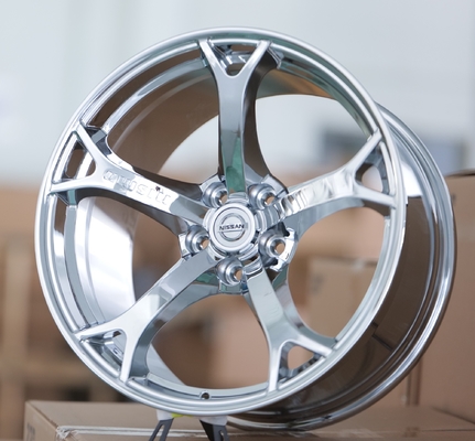 نيسمو OEM عجلات كروم حافة نيسان 370Z Infiniti Q50 عجلات مزورة أحادية الكتل