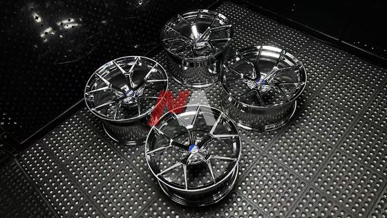 BBS Fi-R Triple Chrome لسيارة BMW F87 F80 F82 F83 F90 G87 G80 G81 G82 G83 G90 M2 M3 M4 M5 الأطراف