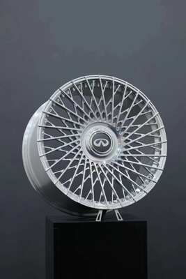 عجلات مُشعة متعددة الأضلاع 6061-T6 كروم مُشكّلة