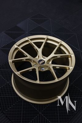 جنوط BBS FI R الذهبية المصقولة